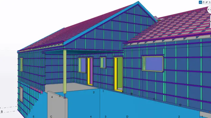 Image from Johannesen gallery. Timber Structure building.